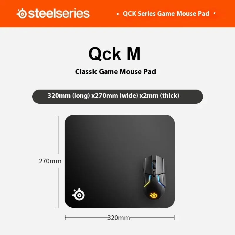 SteelSeries QcK Heavy ゲーミングマウスパッド